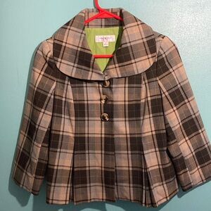 Isaac Mizrahi for Target Plaid jacket